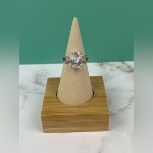 Bomb Party Radiance Reimagined Diamond CZ Ring Size 6